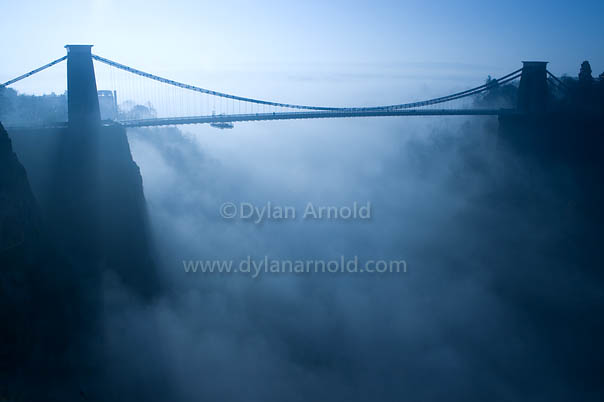 Clifton Suspension Bridge in the Mist