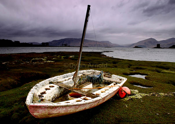 Boat at Castle Stalker